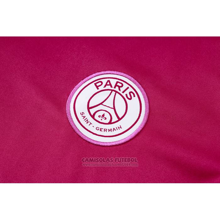 Fato de Treino Paris Saint-Germain Manga Curta 2024-2025 Purpura - Calcas Curta